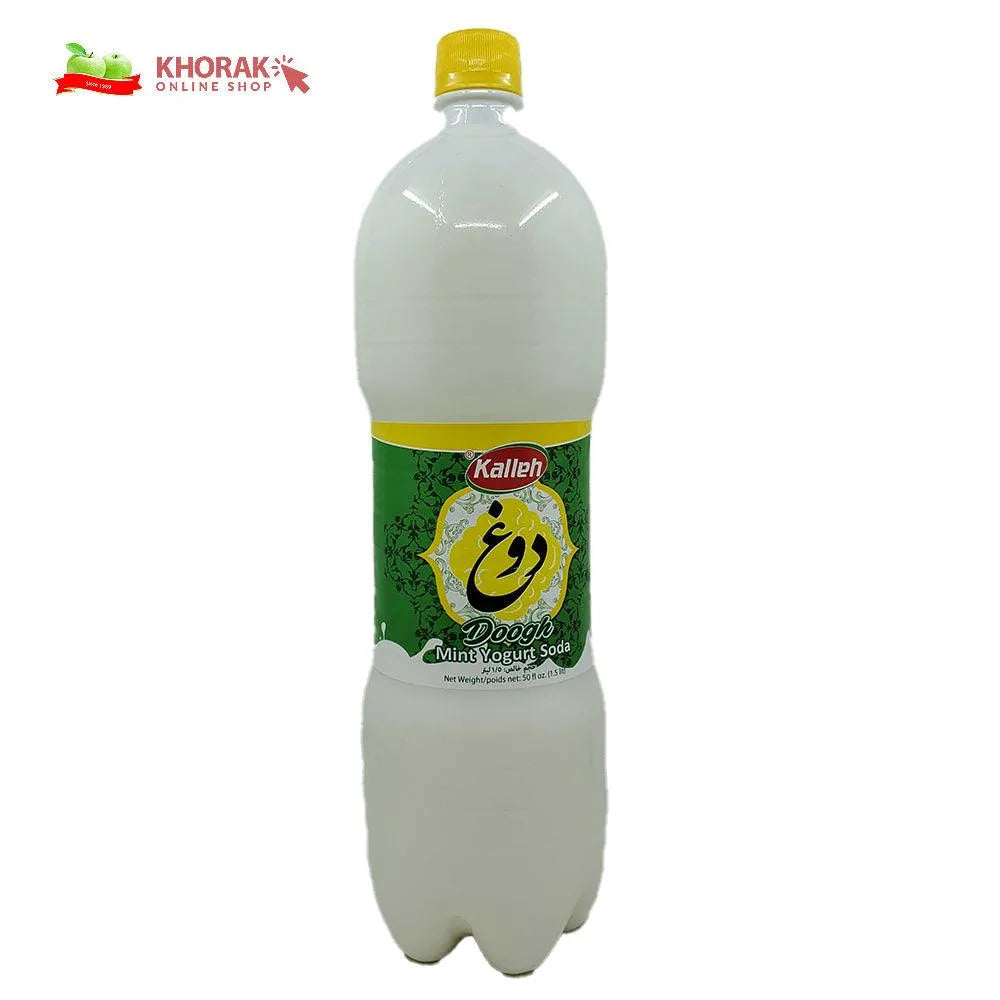 Kalleh Doogh Mint yogurt soda 1.5L Khorak Supermarket