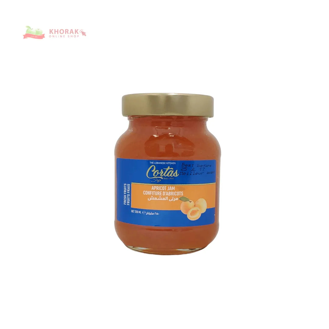 Cortas Apricot Jam 250 Ml Khorak Supermarket