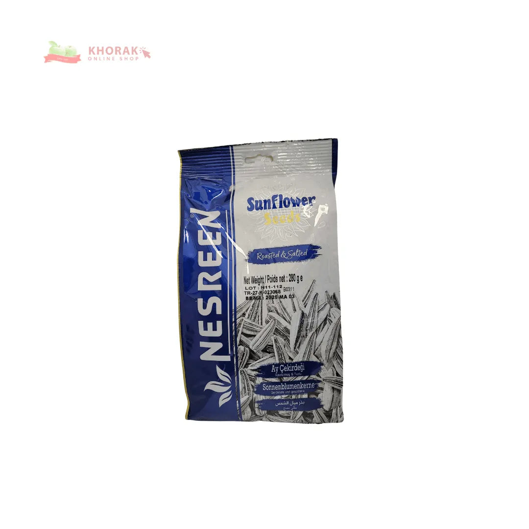 Nesreen sunflower seeds roasted and salted 280g