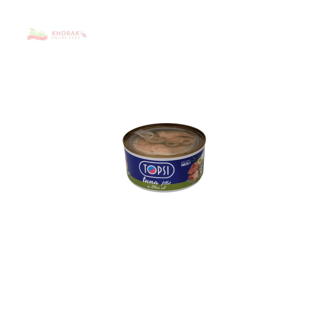 Topsi tuna fillet in olive oil 180 g