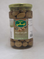 Niki Pickled whole green olives 680 gr