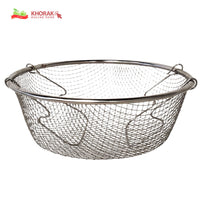 Non-stick Deep Fryer 26cm with frying basket and glass cover