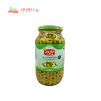 Alahlam green olives stuffed with thyme 1300 g