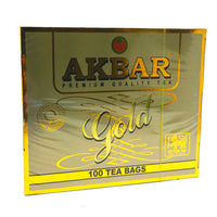 Akbar Ceylon Tea Gold (100 PCs - Tea Bag)