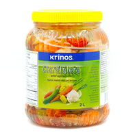 Krinos mixed pickled vegetable 2 L