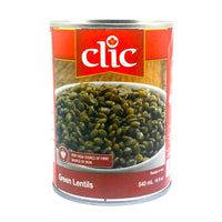 Clic Green Lentils 540 ml