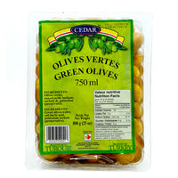 Cedar Green Olives 800 g