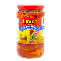 Unico pepper rings 750 ml