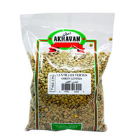 Akhavan Green Lentils 750 g