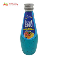 Pure basil seed cocktail with real fruit juice 290 ml