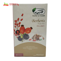 Mehr-e-Giah Berberis fruit mix 18 Tea Bags