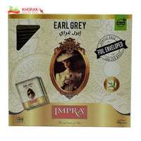 چای کیسه ای  ارل گری 100 عددی Impra