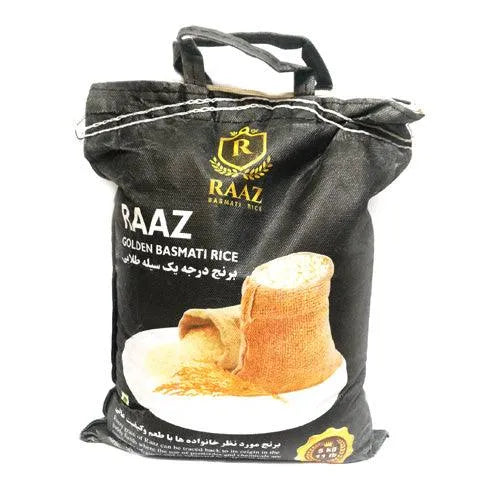 Indian Raaz Golden Basmati Rice (10 lb)
